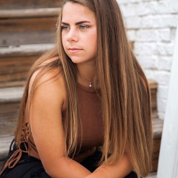 american eagle tan tank top - Picture 3 of 5